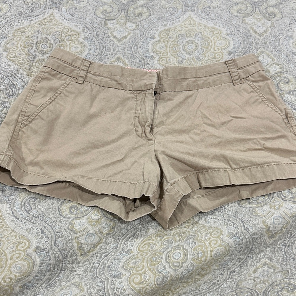 J. Crew Women's Beige Cargo Shorts
